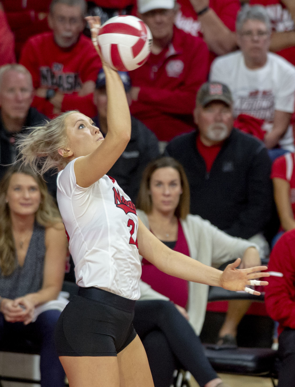 Nebraska volleyball vs. Wisconsin, 10.5